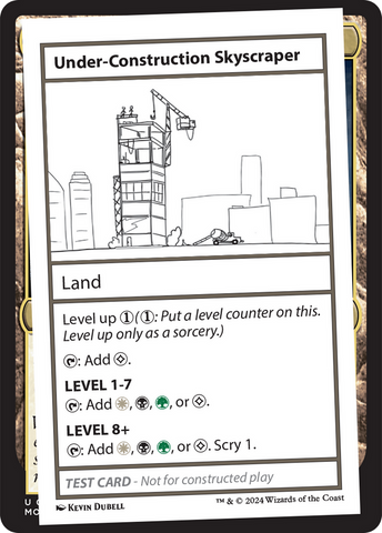 Under-Construction Skyscraper [Mystery Booster 2 Playtest Cards]