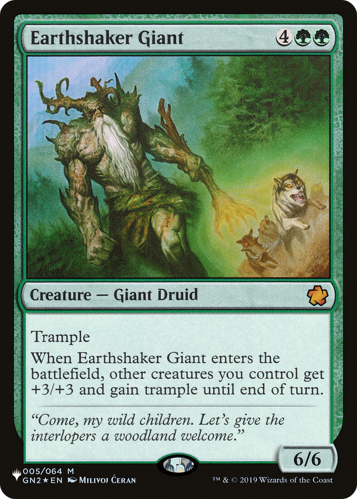 Earthshaker Giant [The List]