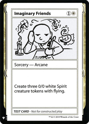 Imaginary Friends [Mystery Booster Playtest Cards]