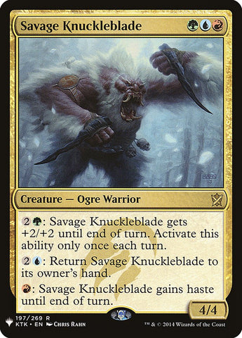 Savage Knuckleblade [Mystery Booster]