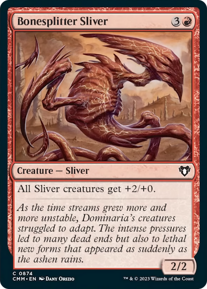 Bonesplitter Sliver [Commander Masters]