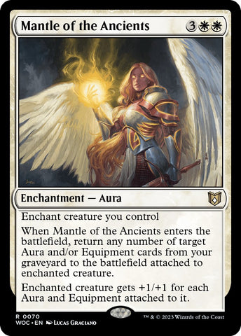 Mantle of the Ancients [Wilds of Eldraine Commander]