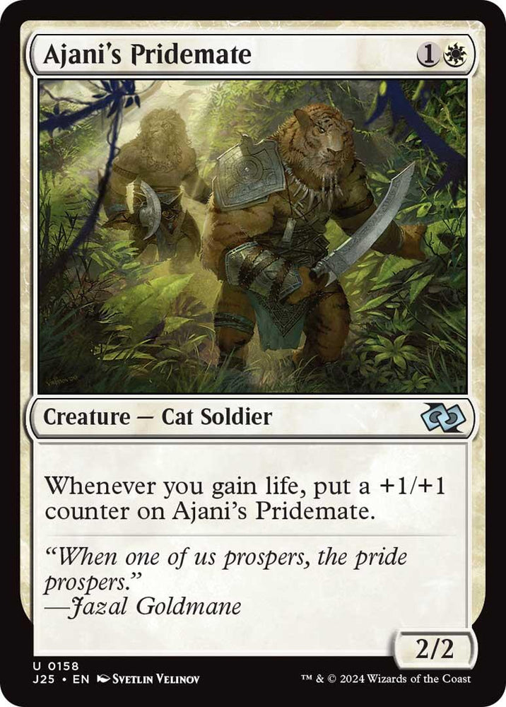 Ajani's Pridemate [Foundations Jumpstart]