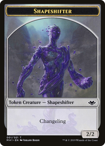 Shapeshifter // Spider Double-Sided Token [Modern Horizons Tokens]