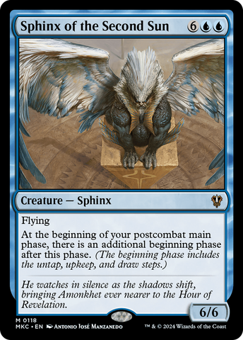 Sphinx of the Second Sun [Murders at Karlov Manor Commander]