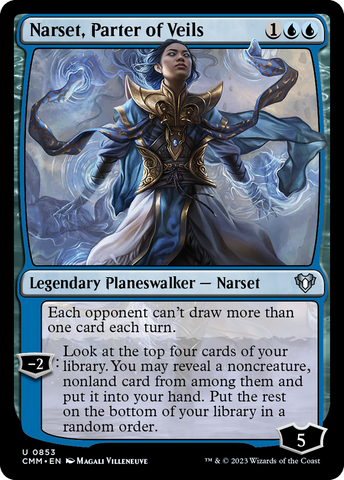 Narset, Parter of Veils [Commander Masters]