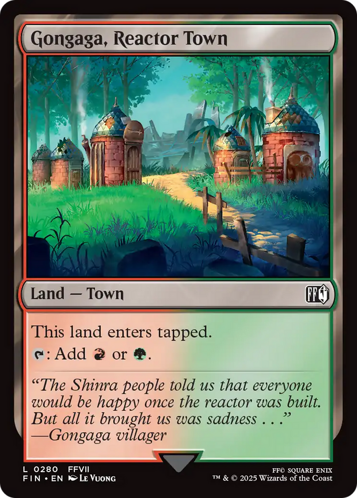 Gongaga, Reactor Town [FINAL FANTASY]