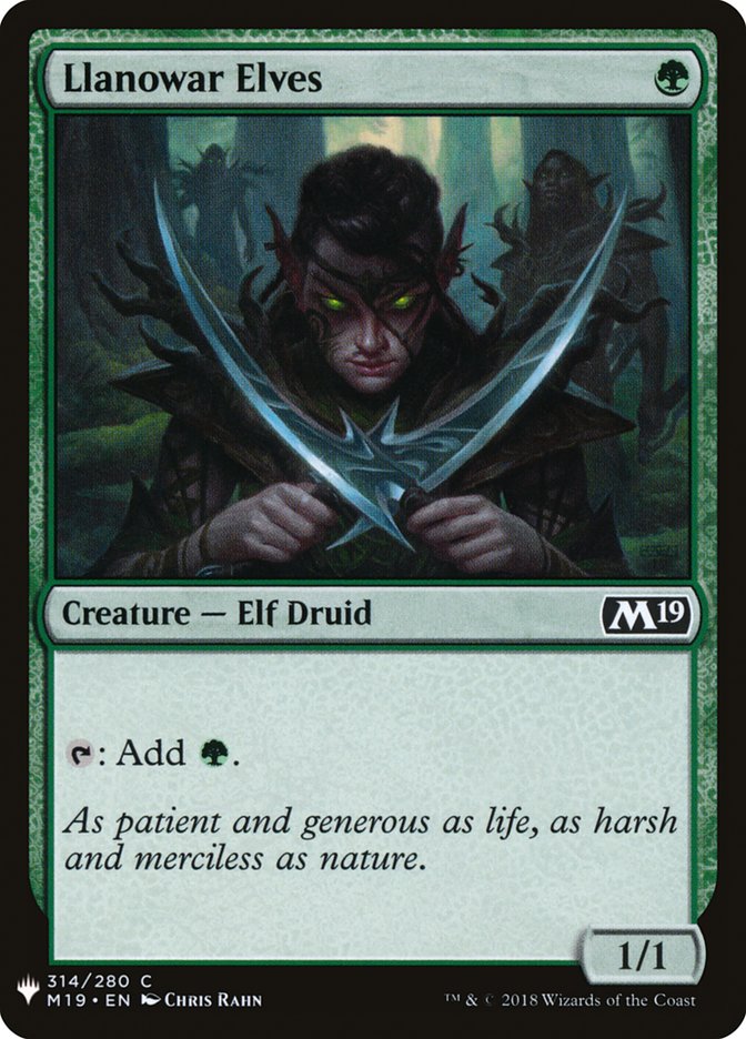 Llanowar Elves [Mystery Booster]