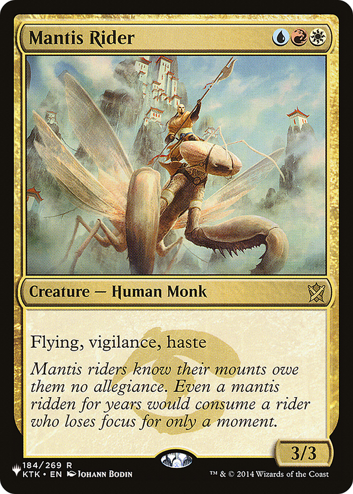 Mantis Rider [The List]