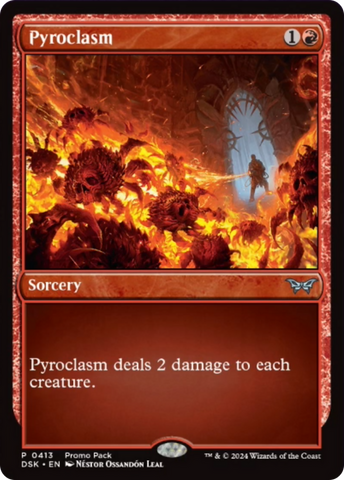 Pyroclasm (Promo Pack) [Duskmourn: House of Horror Promos]