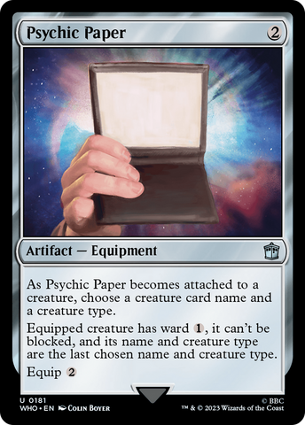 Psychic Paper [Doctor Who]