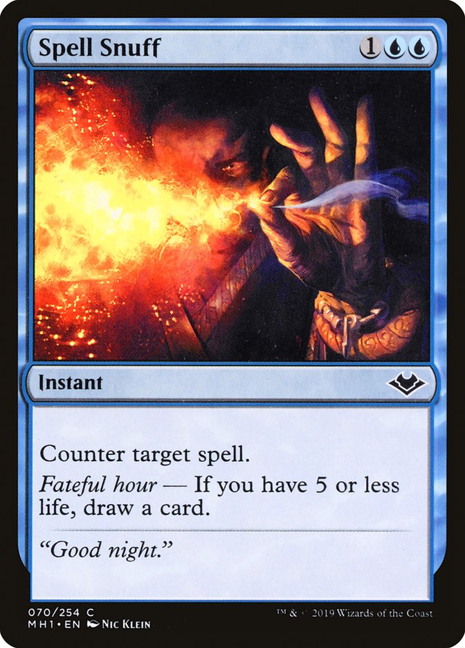 Spell Snuff [Modern Horizons]