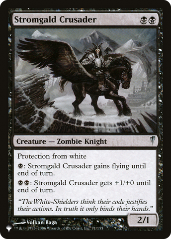 Stromgald Crusader [The List]