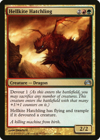 Hellkite Hatchling [Planechase 2012]