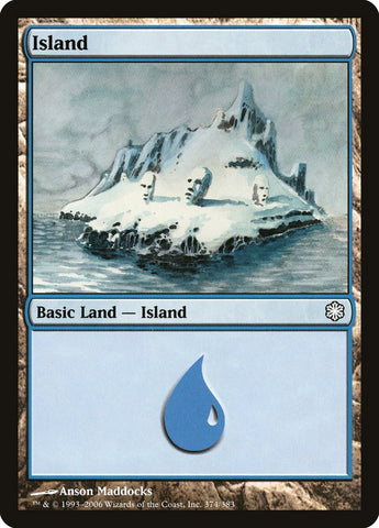 Island (374) [Coldsnap Theme Decks]