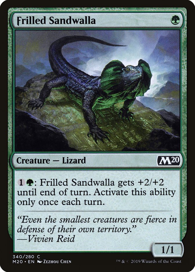 Frilled Sandwalla [Core Set 2020]