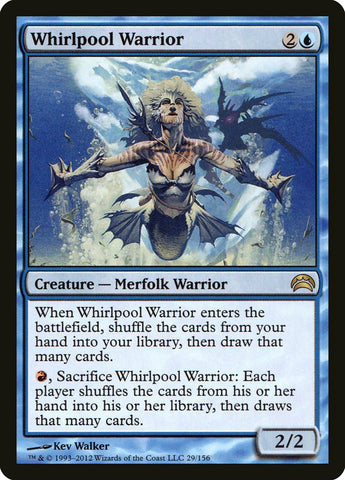 Whirlpool Warrior [Planechase 2012]