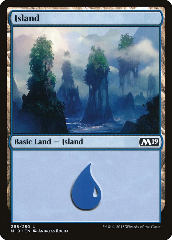 Island (268) [Core Set 2019]