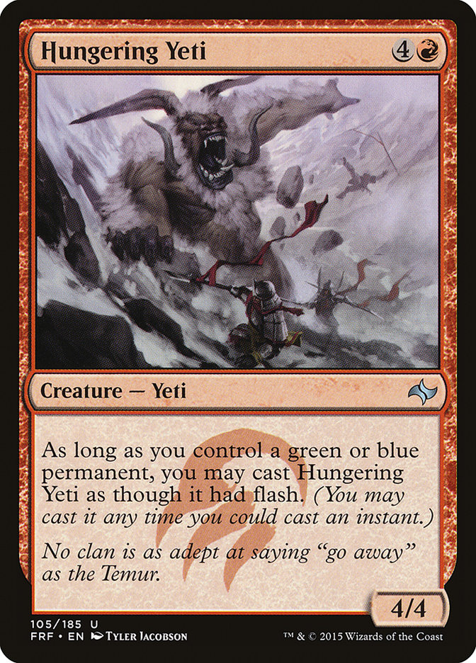 Hungering Yeti [Fate Reforged]