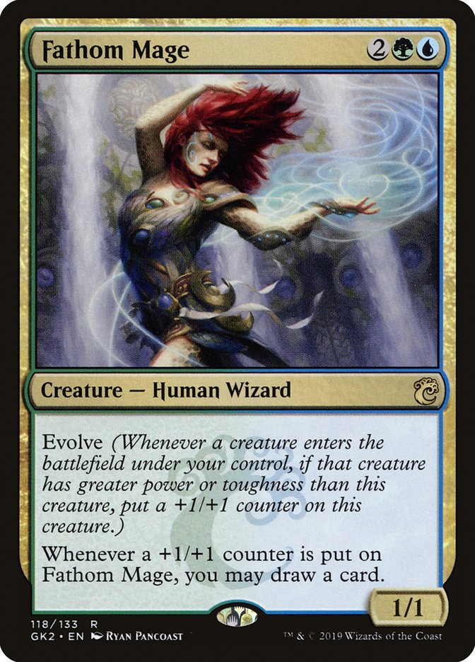 Fathom Mage [Ravnica Allegiance Guild Kit]