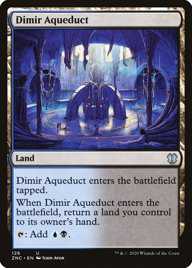 Dimir Aqueduct [Zendikar Rising Commander]