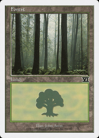 Forest (350) [Classic Sixth Edition]