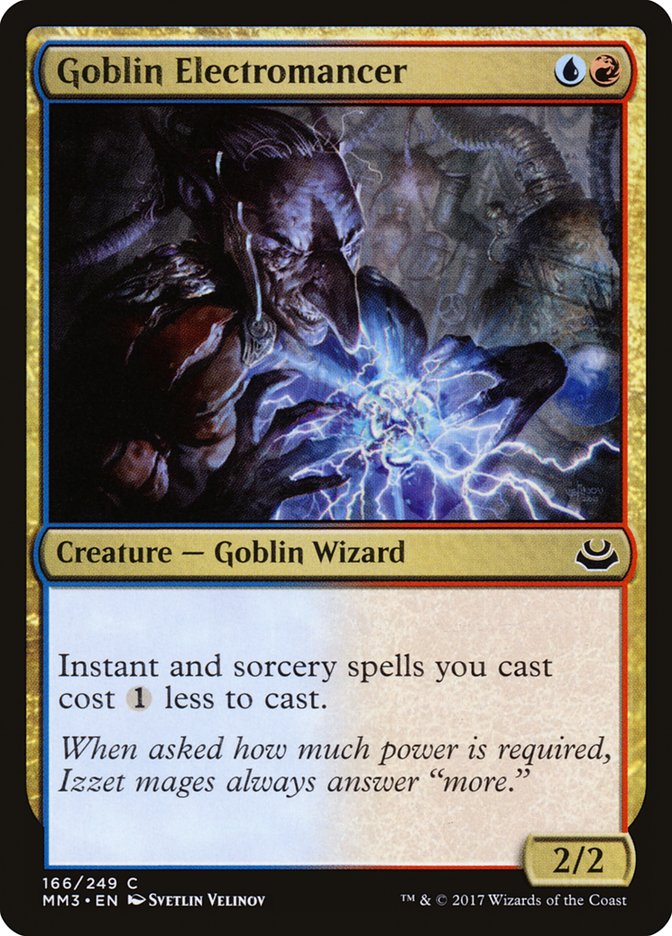 Goblin Electromancer [Modern Masters 2017]