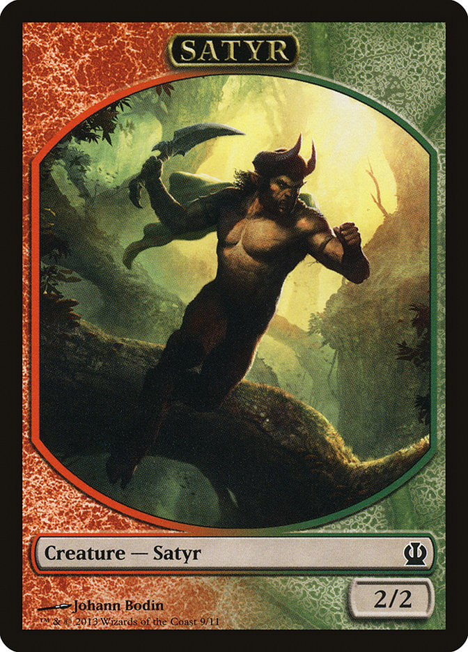 Satyr Token [Theros Tokens]