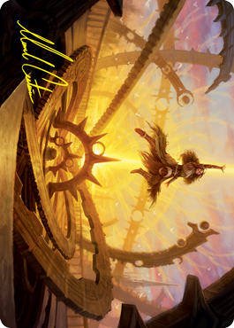 Katilda's Rising Dawn Art Card (Gold-Stamped Signature) [Innistrad: Crimson Vow Art Series]