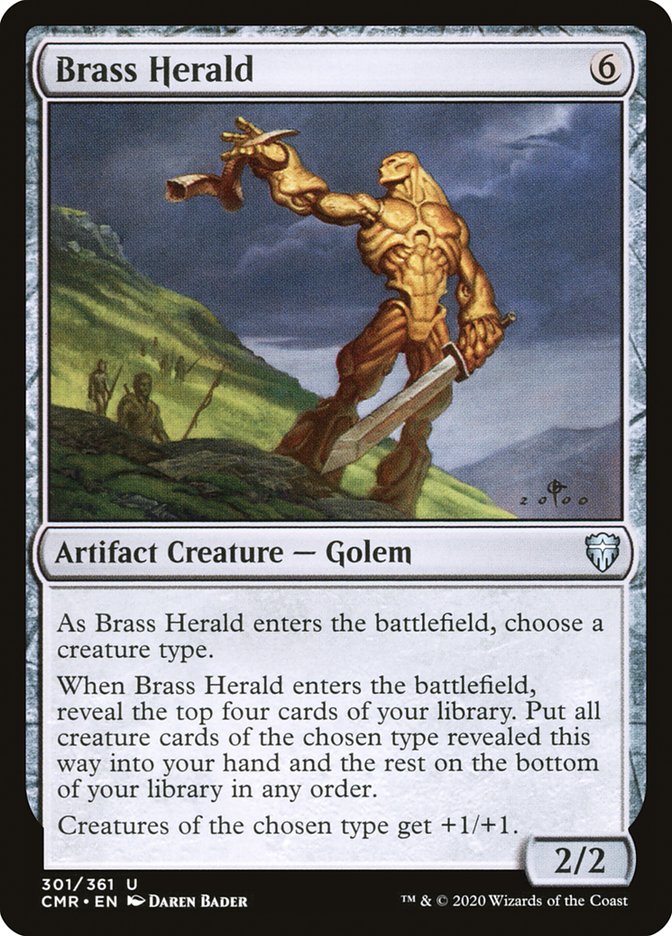 Brass Herald [Commander Legends]