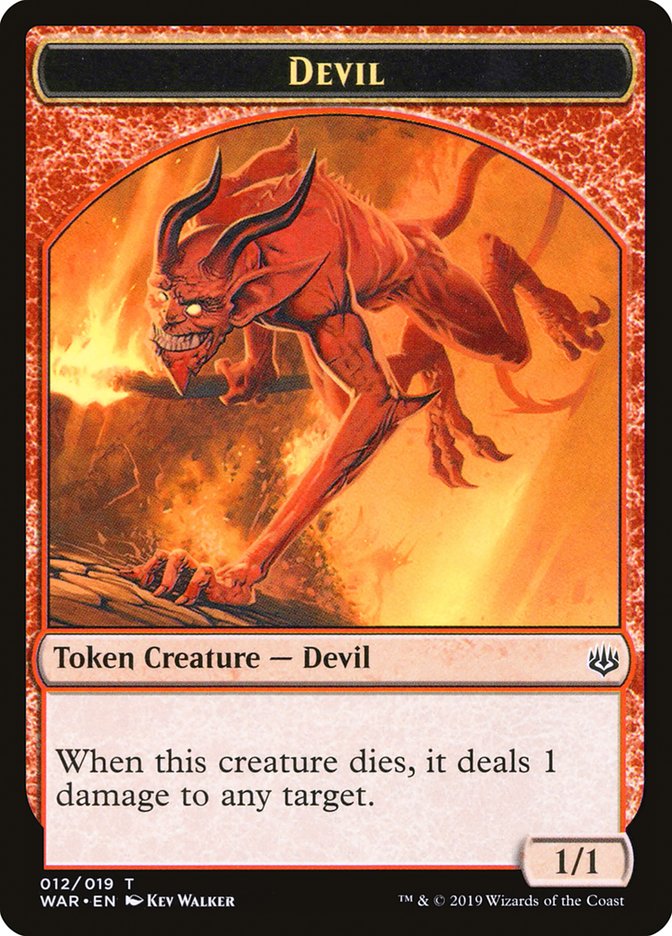 Devil Token [War of the Spark Tokens]