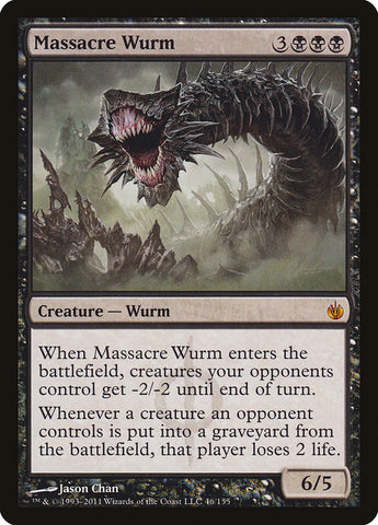 Massacre Wurm [Mirrodin Besieged]