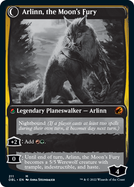 Arlinn, the Pack's Hope // Arlinn, the Moon's Fury [Innistrad: Double Feature]