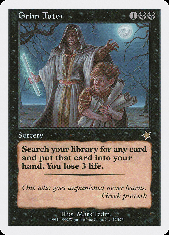 Grim Tutor [Starter 1999]