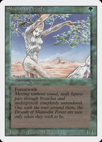 Shanodin Dryads [Revised Edition]