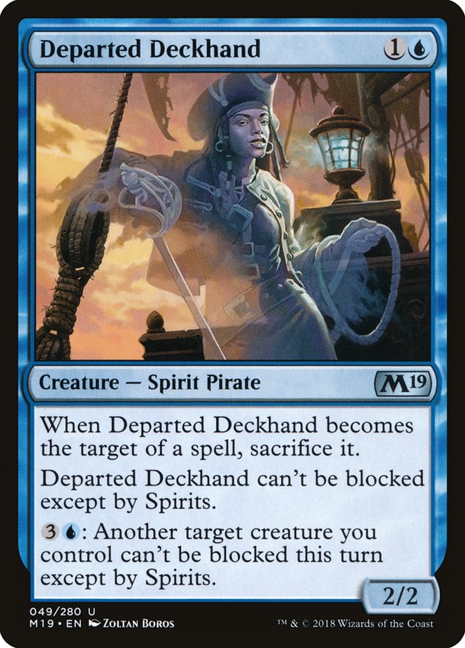 Departed Deckhand [Core Set 2019]
