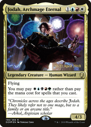 Jodah, Archmage Eternal [Dominaria Prerelease Promos]