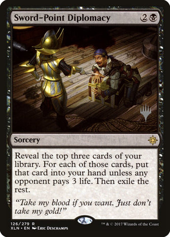 Sword-Point Diplomacy (Promo Pack) [Ixalan Promos]