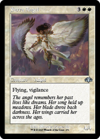 Serra Angel (Retro) [Dominaria Remastered]