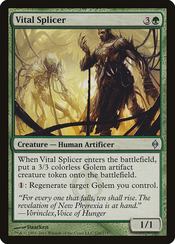 Vital Splicer [New Phyrexia]