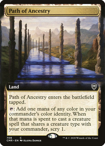 Path of Ancestry (Extended Art) [Commander Legends]