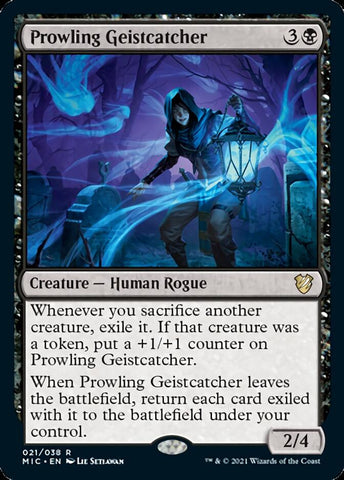 Prowling Geistcatcher [Innistrad: Midnight Hunt Commander]