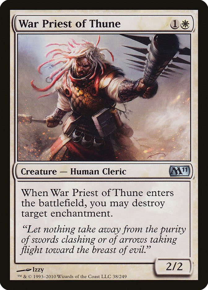 War Priest of Thune [Magic 2011]