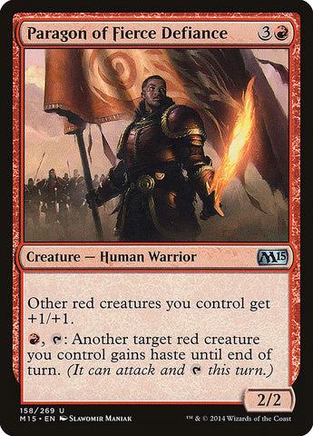 Paragon of Fierce Defiance [Magic 2015]