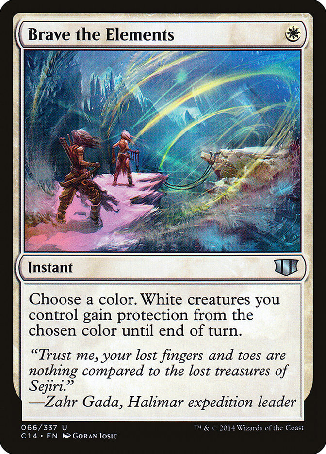 Brave the Elements [Commander 2014]