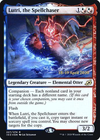 Lutri, the Spellchaser [Ikoria: Lair of Behemoths Prerelease Promos]