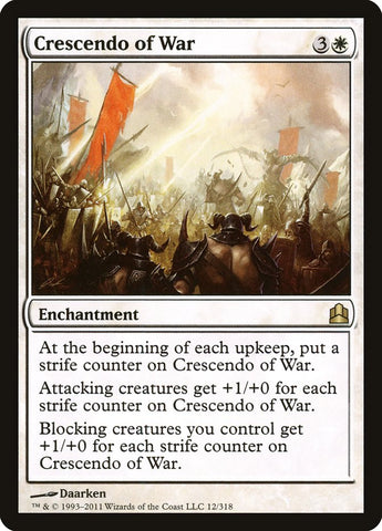 Crescendo of War [Commander 2011]