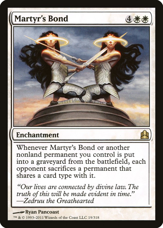 Martyr's Bond [Commander 2011]