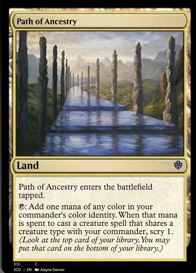 Path of Ancestry [Starter Commander Decks]