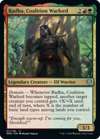 Radha, Coalition Warlord [Dominaria United]